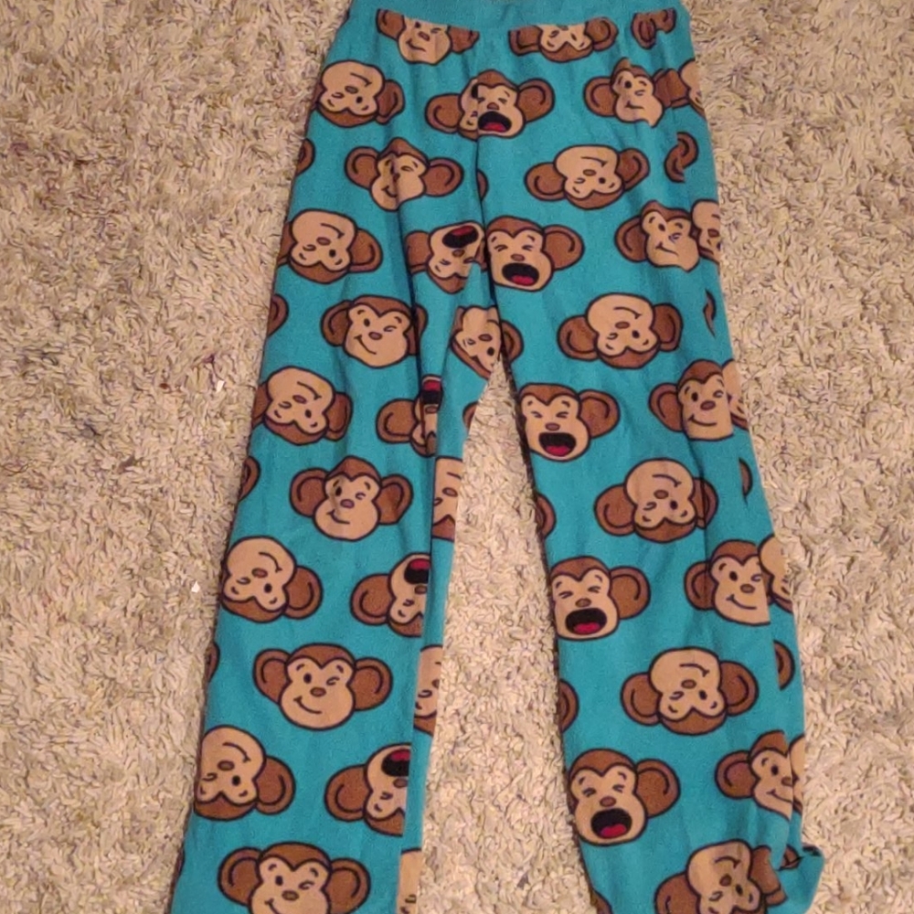 Monkey pajama pants